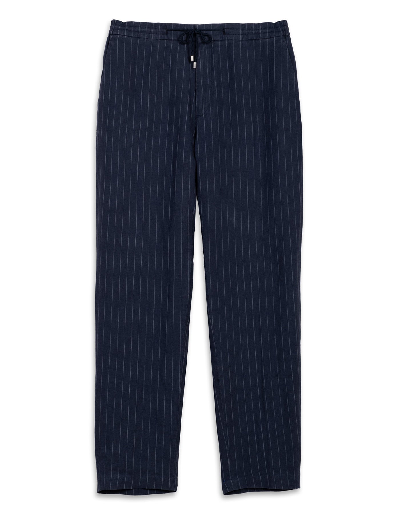 Jogger en Lin à Rayures