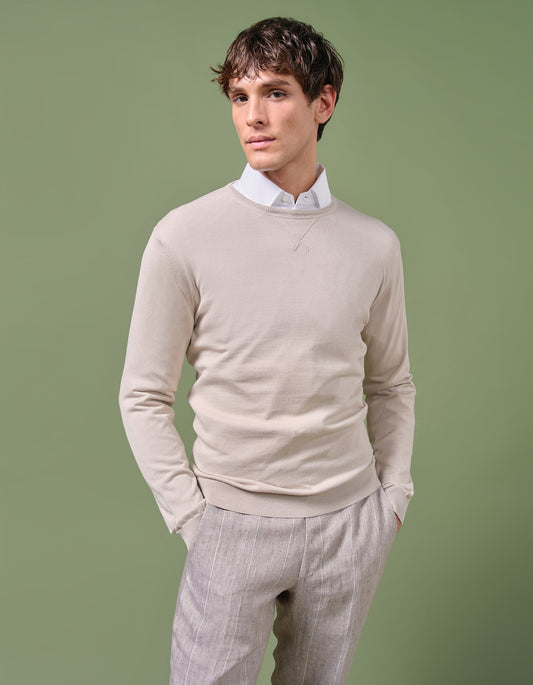 Pull en Coton et Cachemire